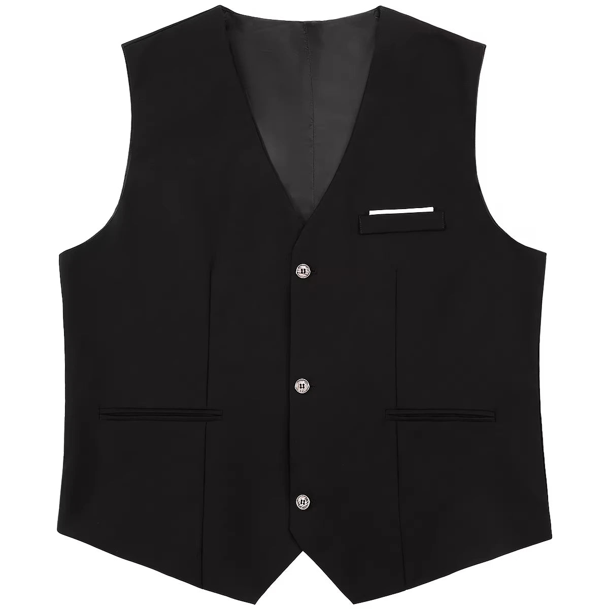Mens Suit Vest Male Business Formal