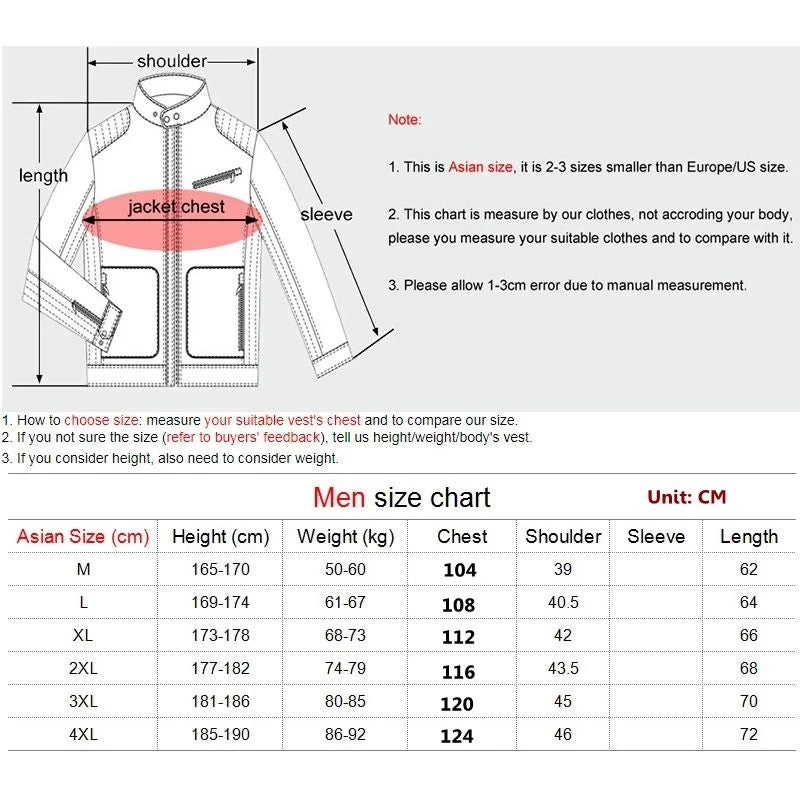 Mens Vest Jacket Warm Sleeveless Jackets Winter Waterproof