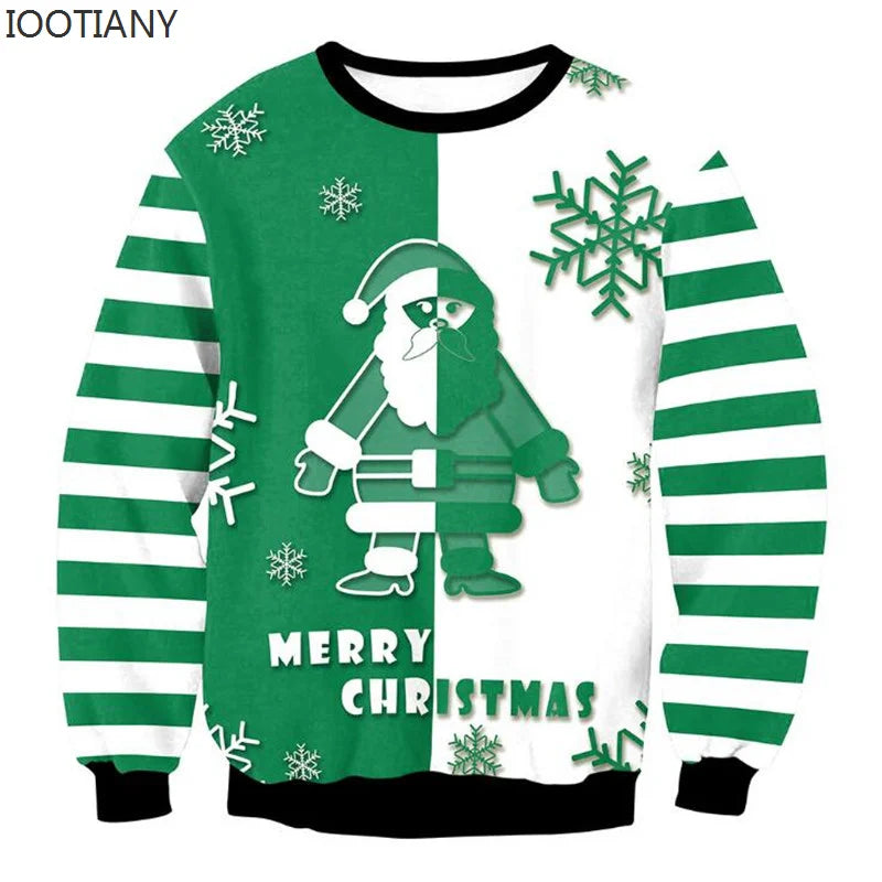 Men Women Ugly Christmas Hoodie