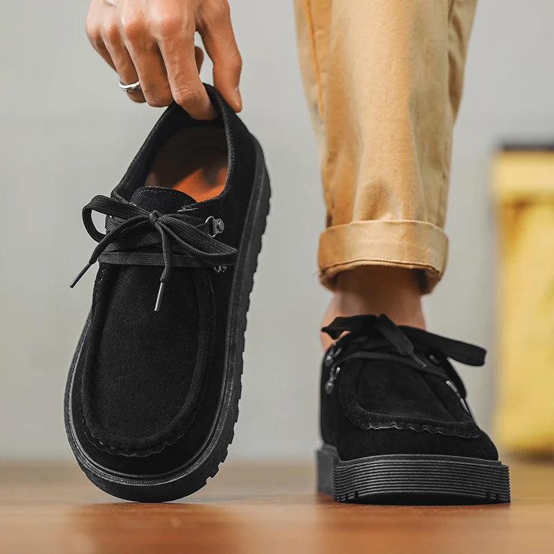 Men's wide toe barefoot shoes classic retro