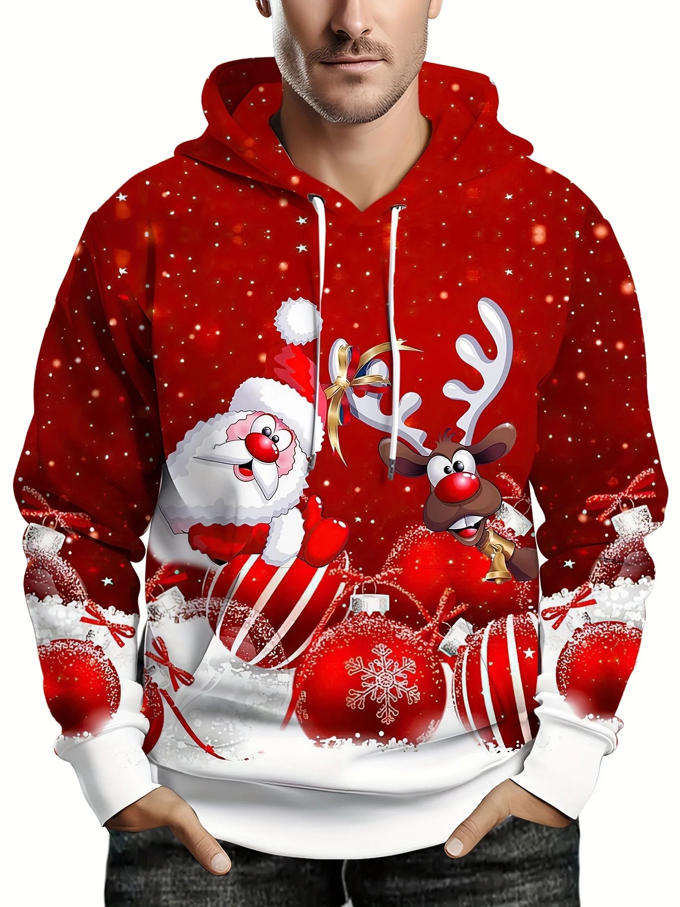 Christmas Theme Graphic Men's Fashion