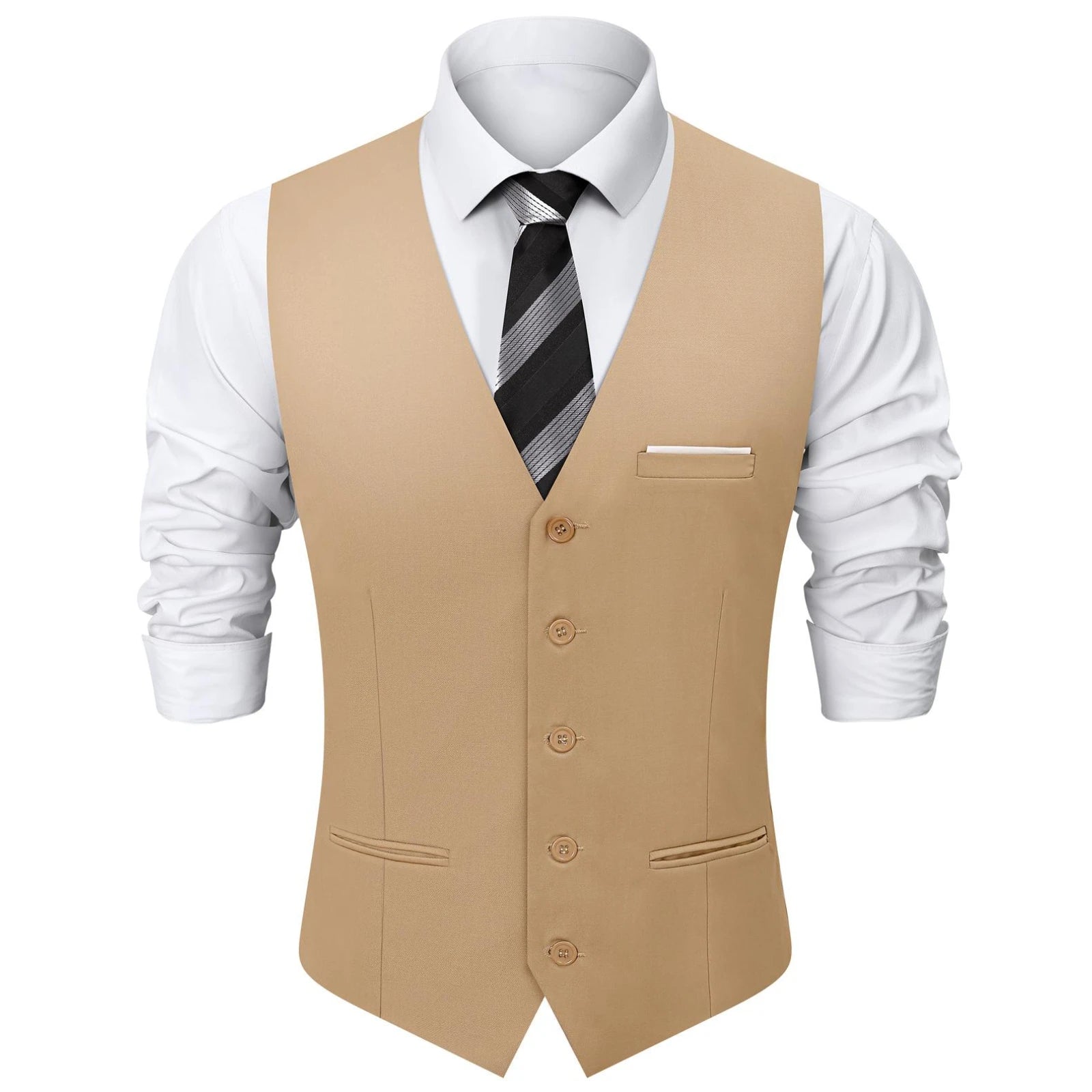 Mens Suit Vest Male Business Formal