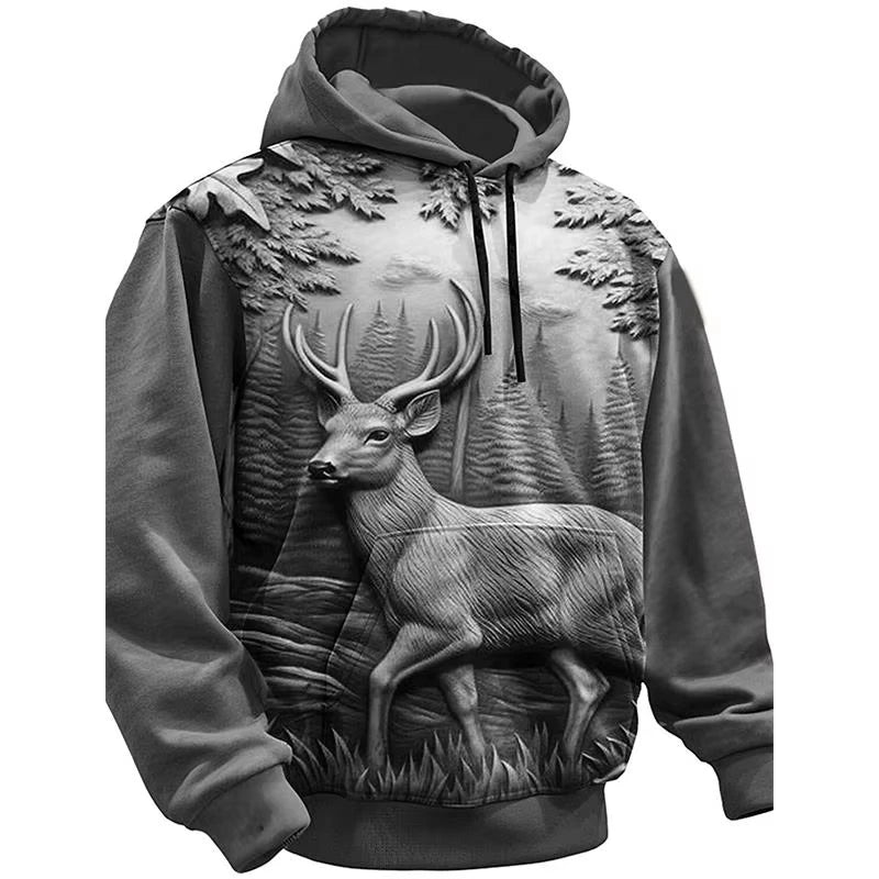 Christmas Hoodies For Men Y2k HoodieSports