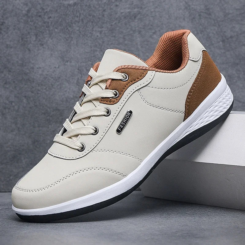 2025 Men Shoes Spring Autumn Waterproof Walking Sneakers Leisure