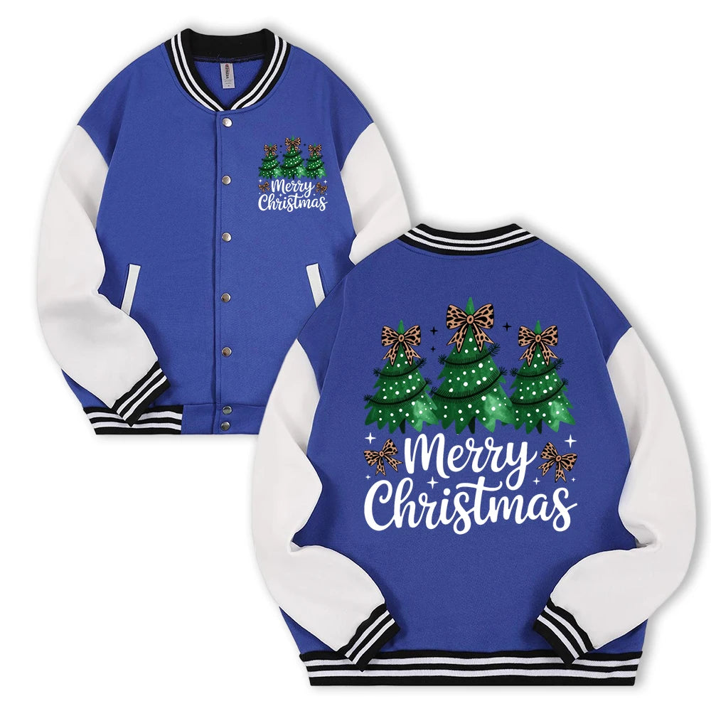 Happy Christmas 3 Christmas men Trees Print