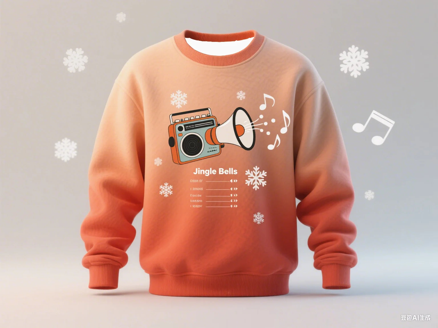 Men's Funny Christmas Crew Neck Sweatshirt