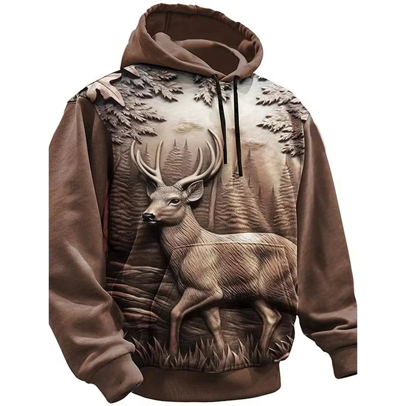 Christmas Hoodies For Men Y2k HoodieSports