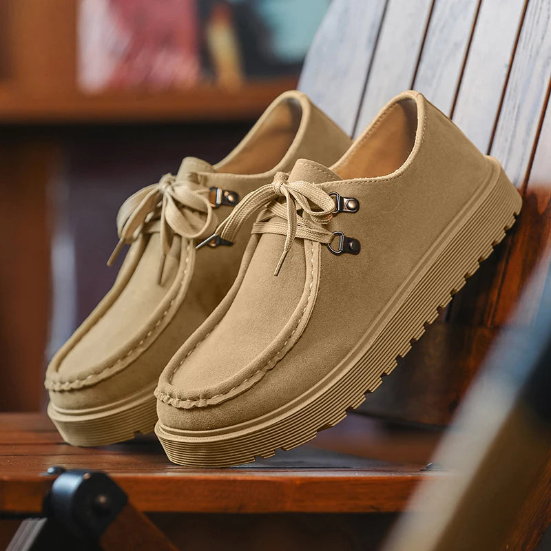 Men's wide toe barefoot shoes classic retro