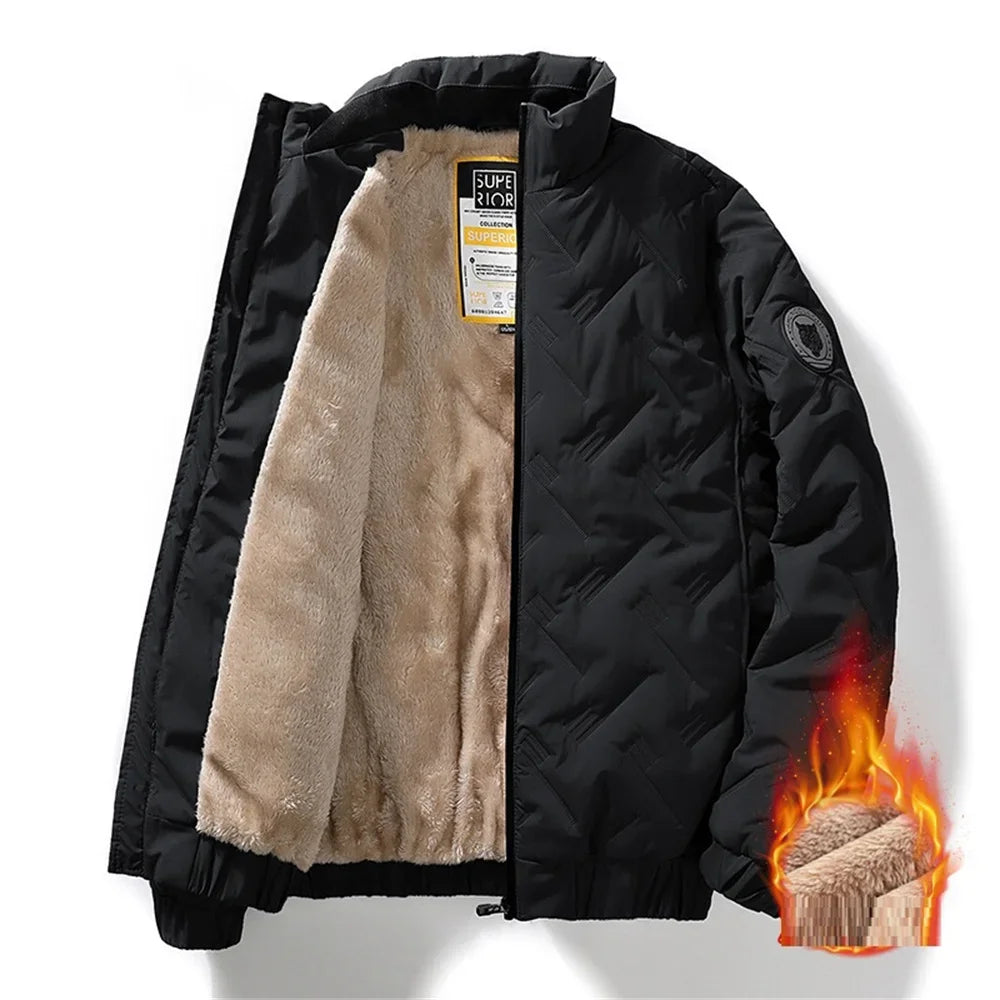 Winter Casual Fashion Streetwear Jacket Mens