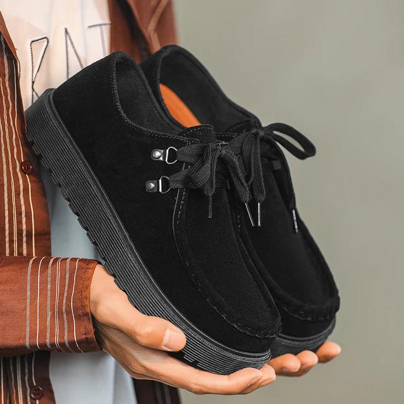 Men's wide toe barefoot shoes classic retro