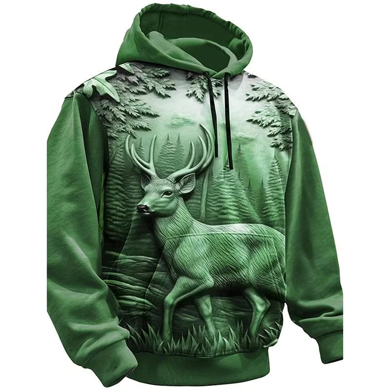 Christmas Hoodies For Men Y2k HoodieSports