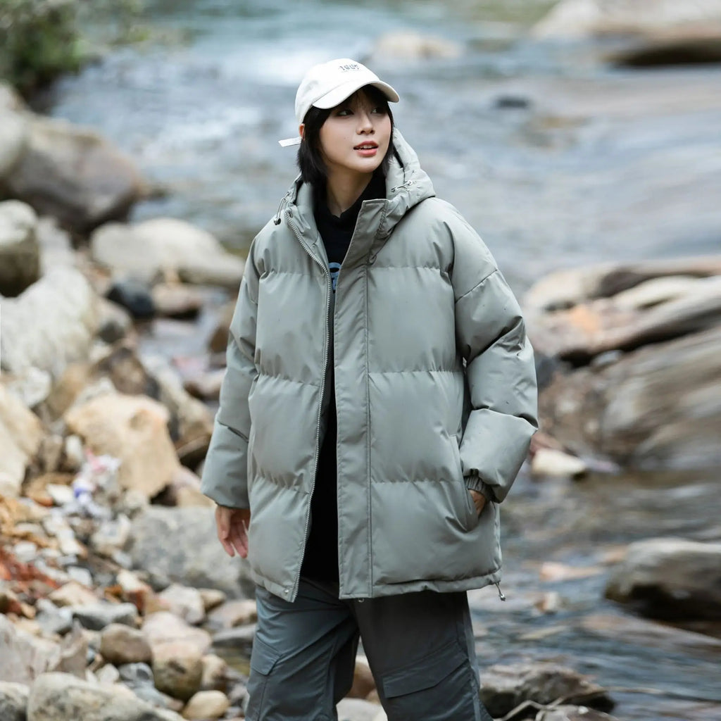 Winter Jacket Mens Streetwear Hip Hop