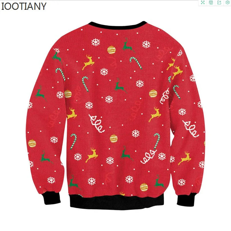 Men Women Ugly Christmas Hoodie