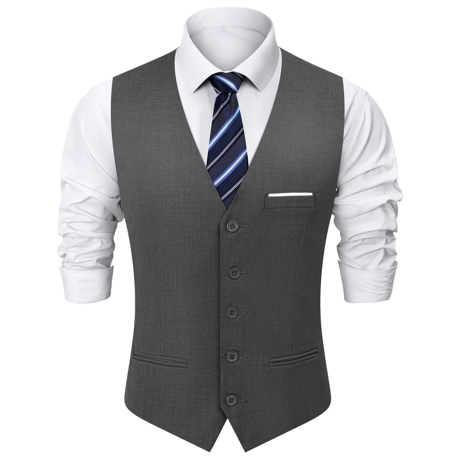 Mens Suit Vest Male Business Formal