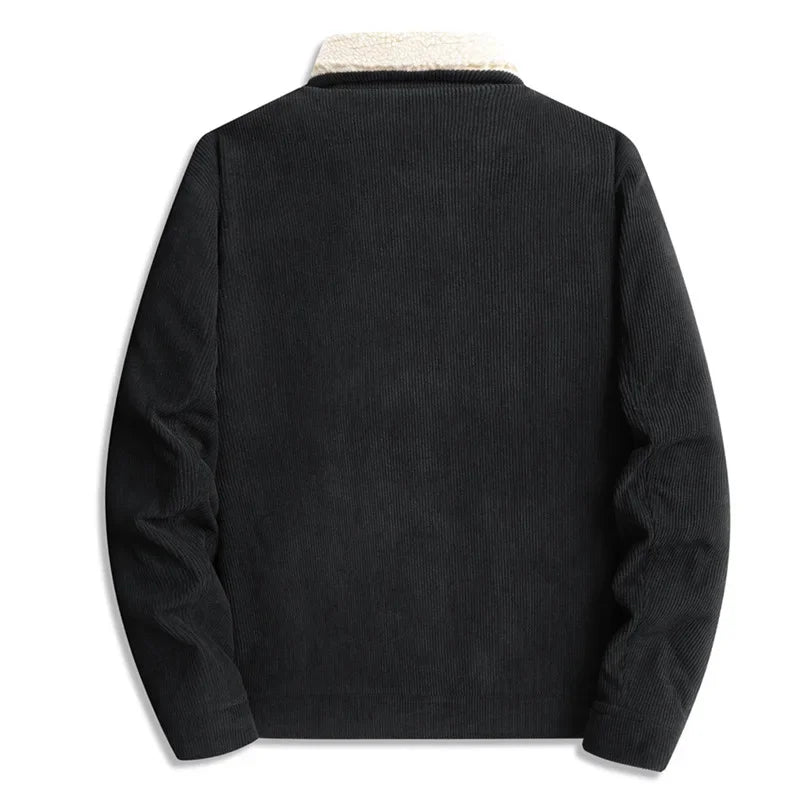 Winter Jackets Men Casual Fleece Warm