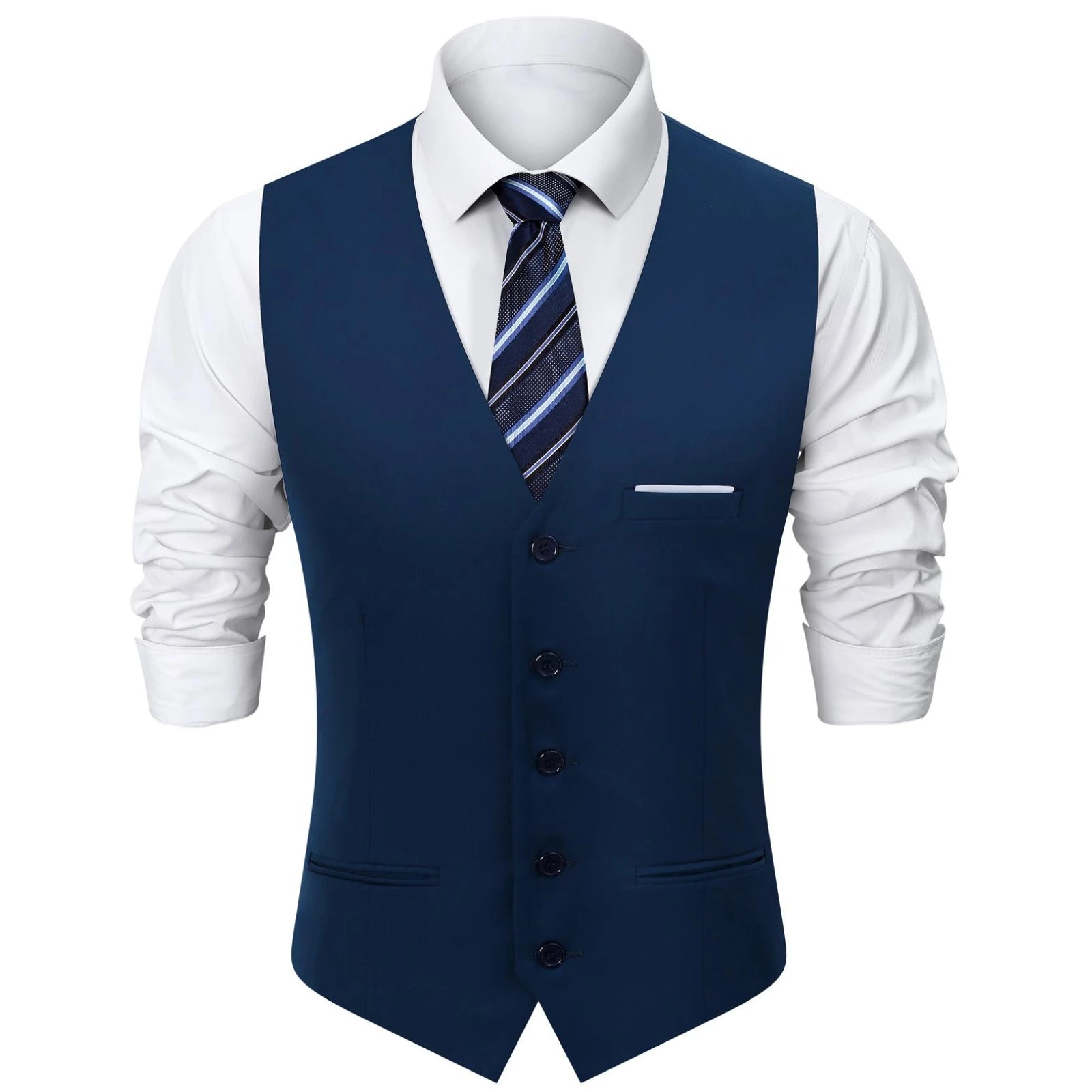 Mens Suit Vest Male Business Formal