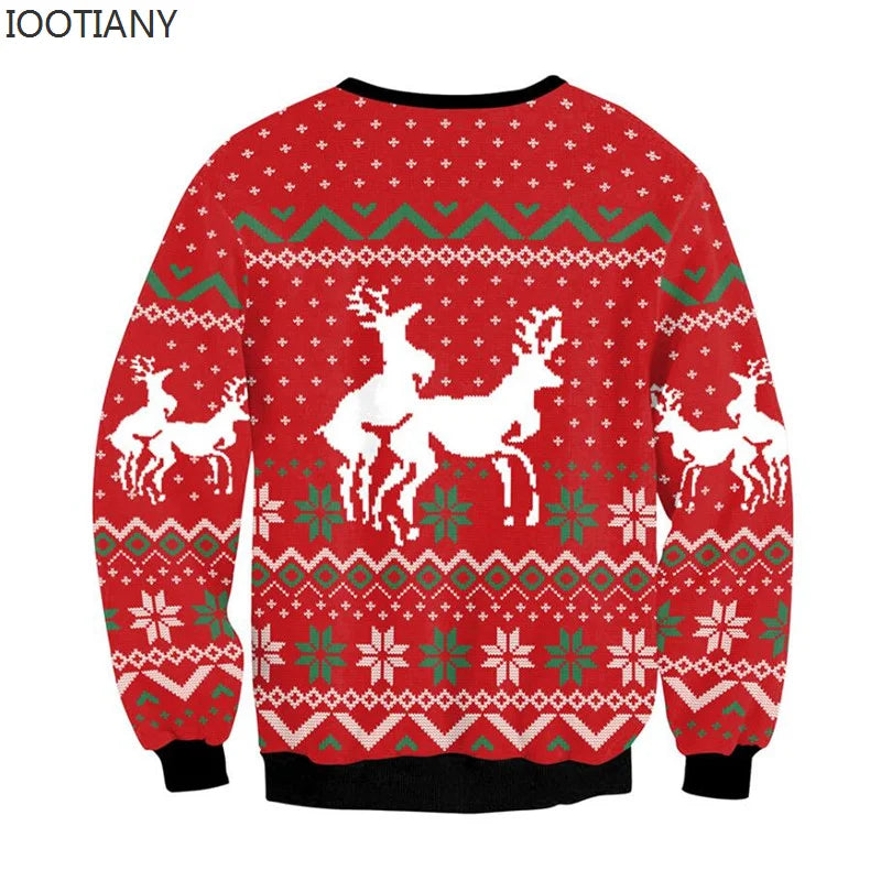 Men Women Ugly Christmas Hoodie