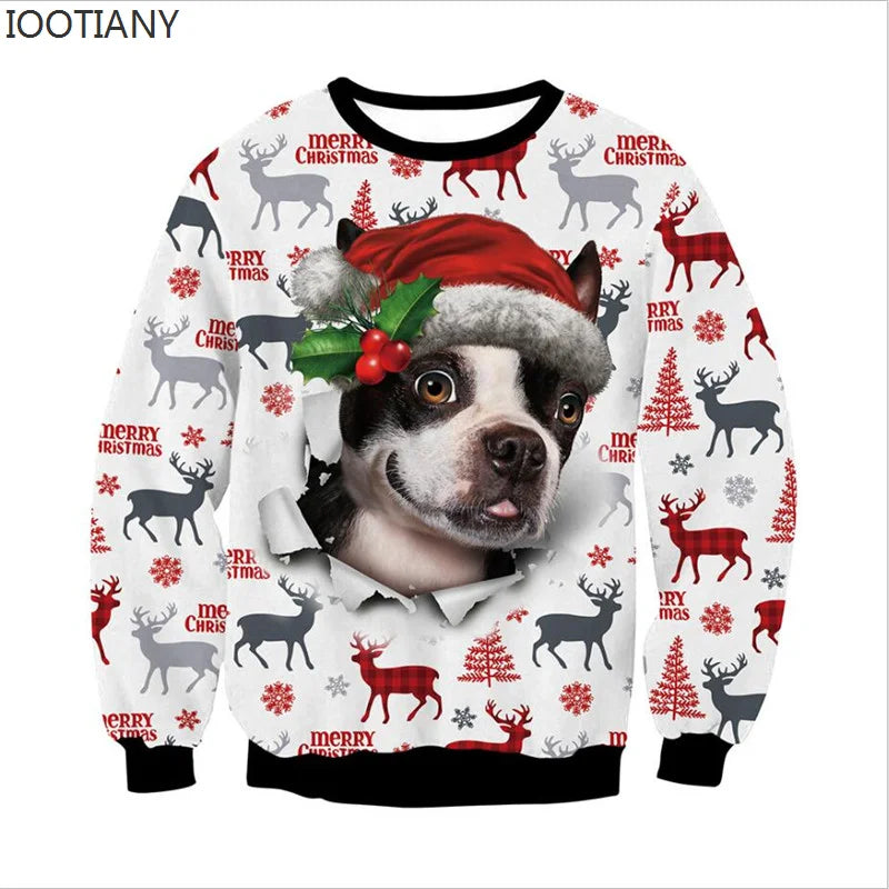 Men Women Ugly Christmas Hoodie