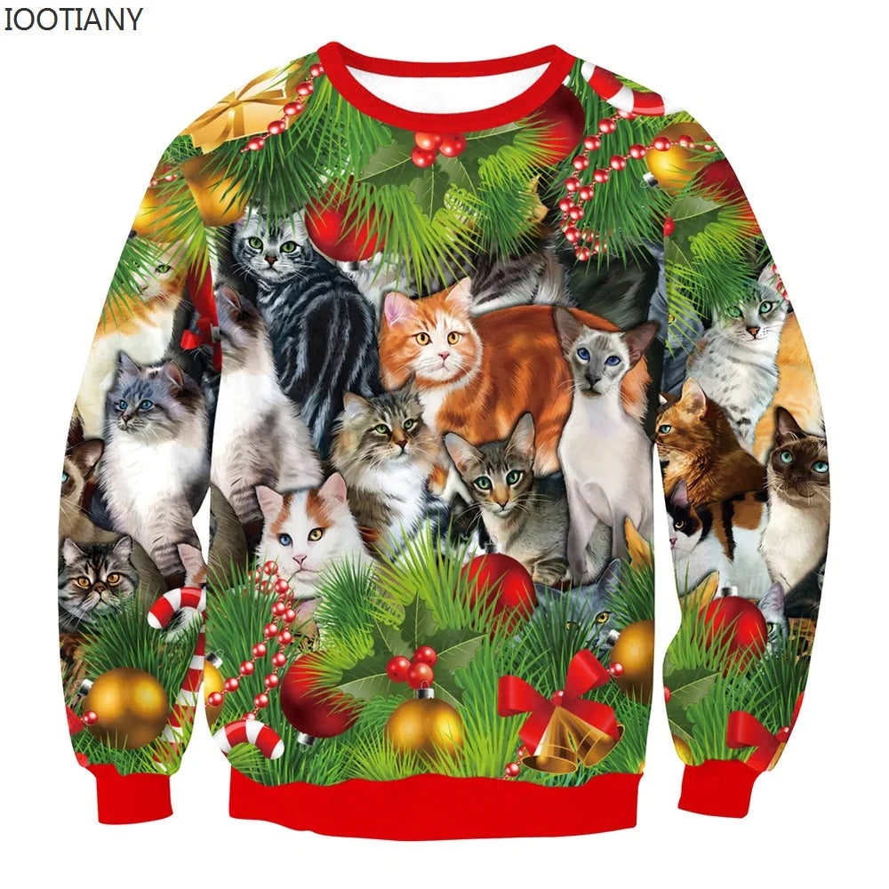 Men Women Ugly Christmas Hoodie