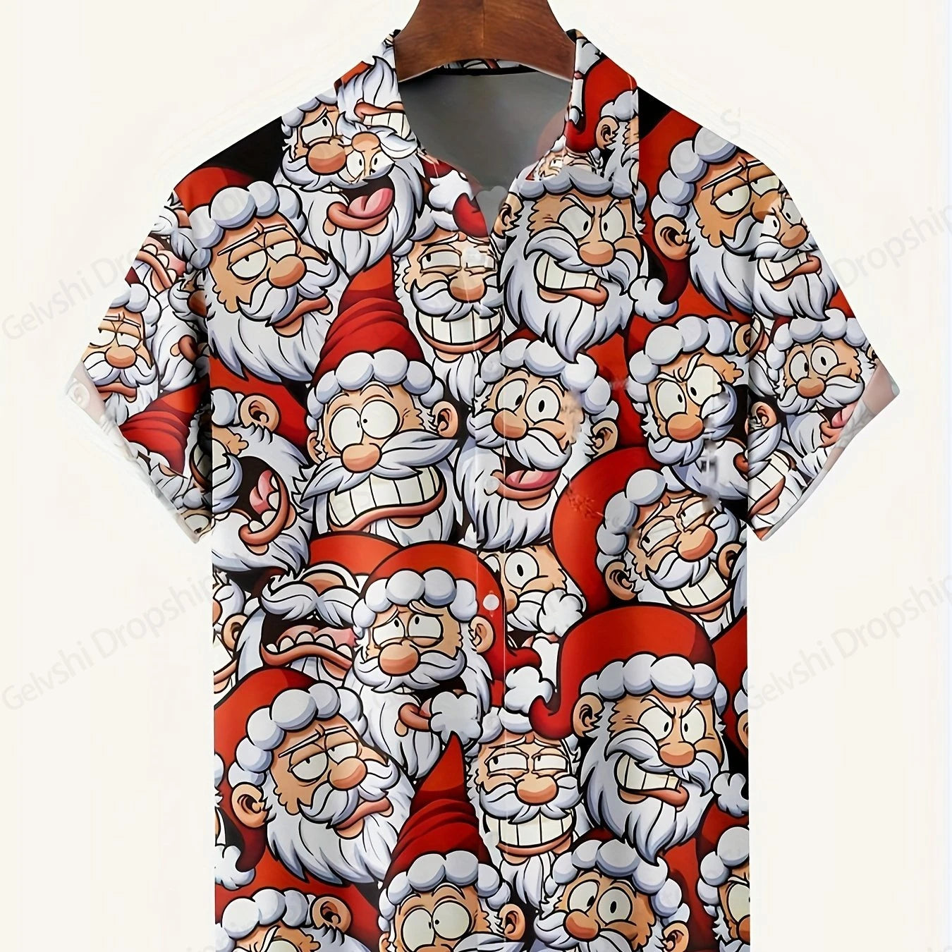 Men's Retro Christmas Hawaiian Shirt