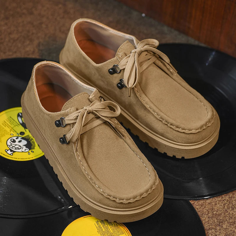 Men's wide toe barefoot shoes classic retro