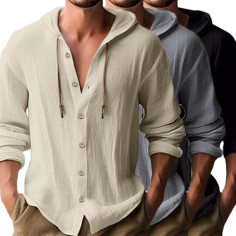 Breathable Linen Sets Mens Summer Lightweight Suits