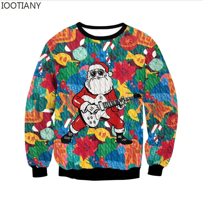 Men Women Ugly Christmas Hoodie