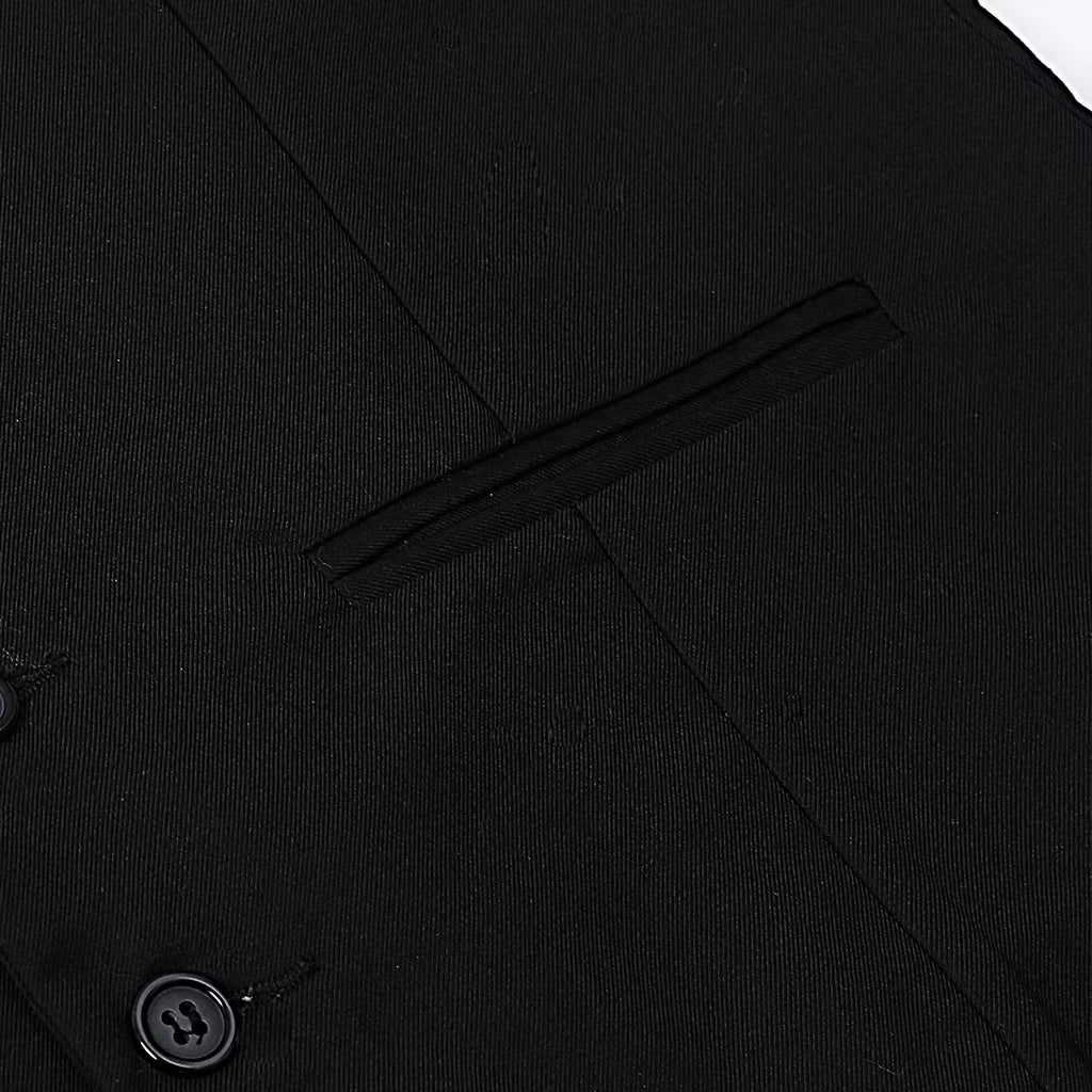 Mens Suit Vest Male Business Formal