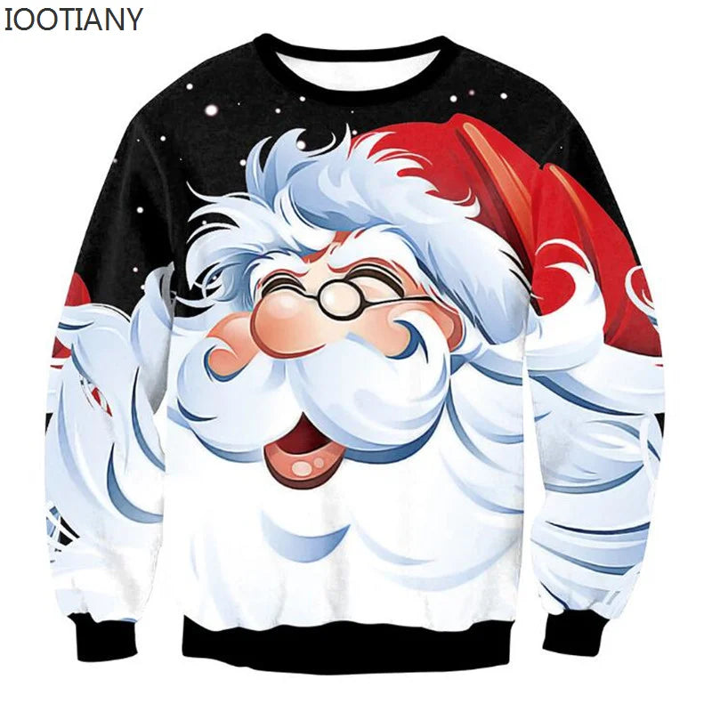 Men Women Ugly Christmas Hoodie