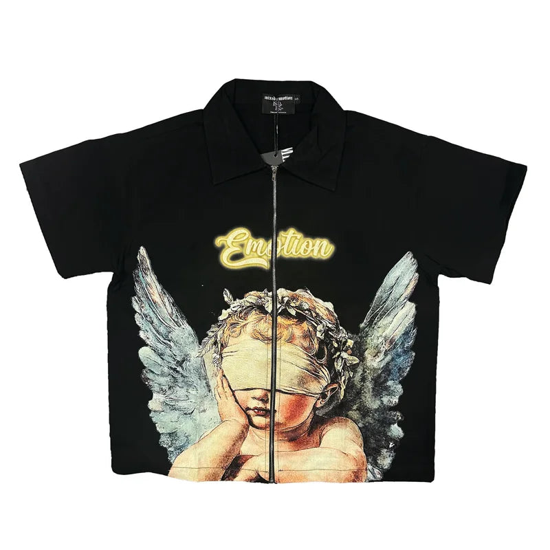 Men's Streetwear MIXED EMOTION Shirts