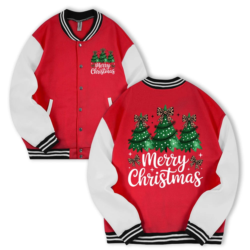 Happy Christmas 3 Christmas men Trees Print