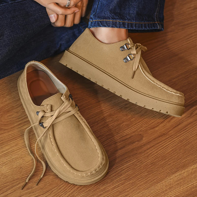 Men's wide toe barefoot shoes classic retro