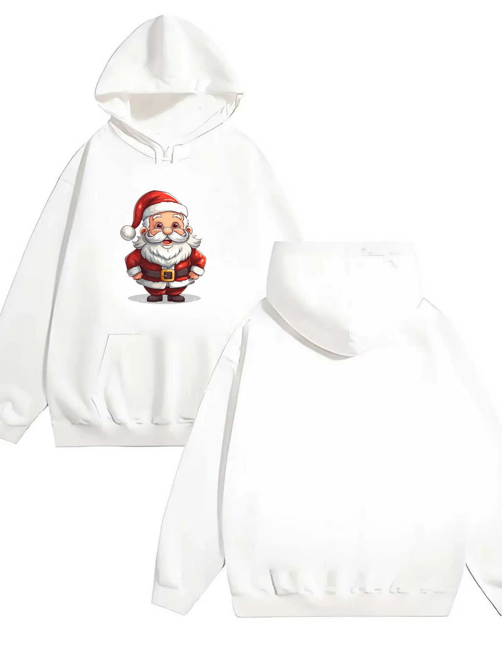 New Christmas-themed printed hoodie for men