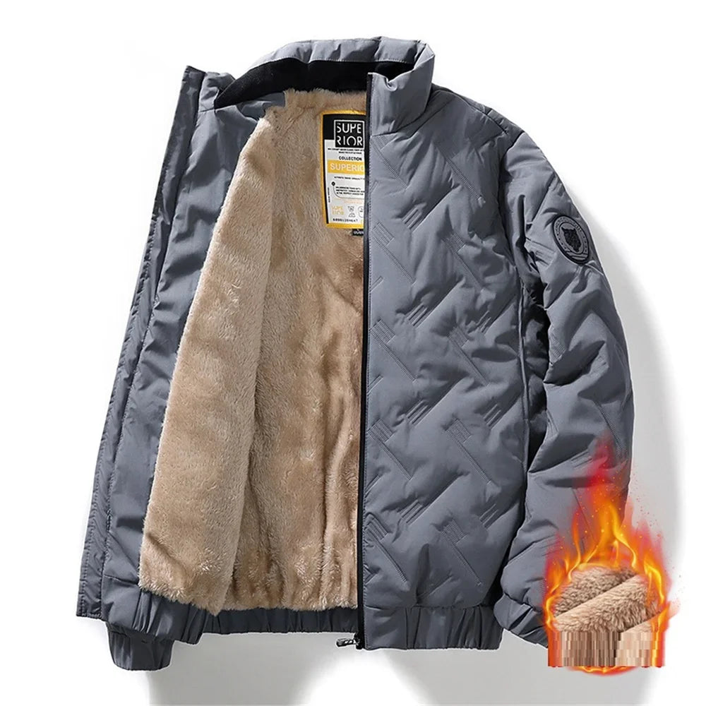 Winter Casual Fashion Streetwear Jacket Mens