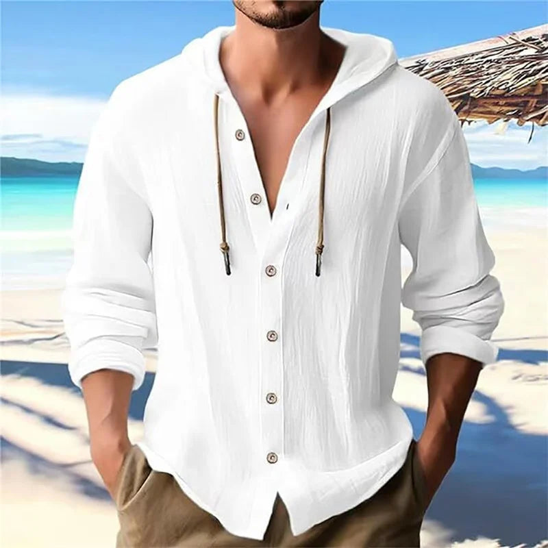 Breathable Linen Sets Mens Summer Lightweight Suits