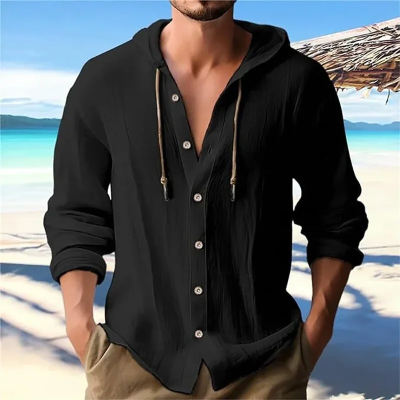 Breathable Linen Sets Mens Summer Lightweight Suits