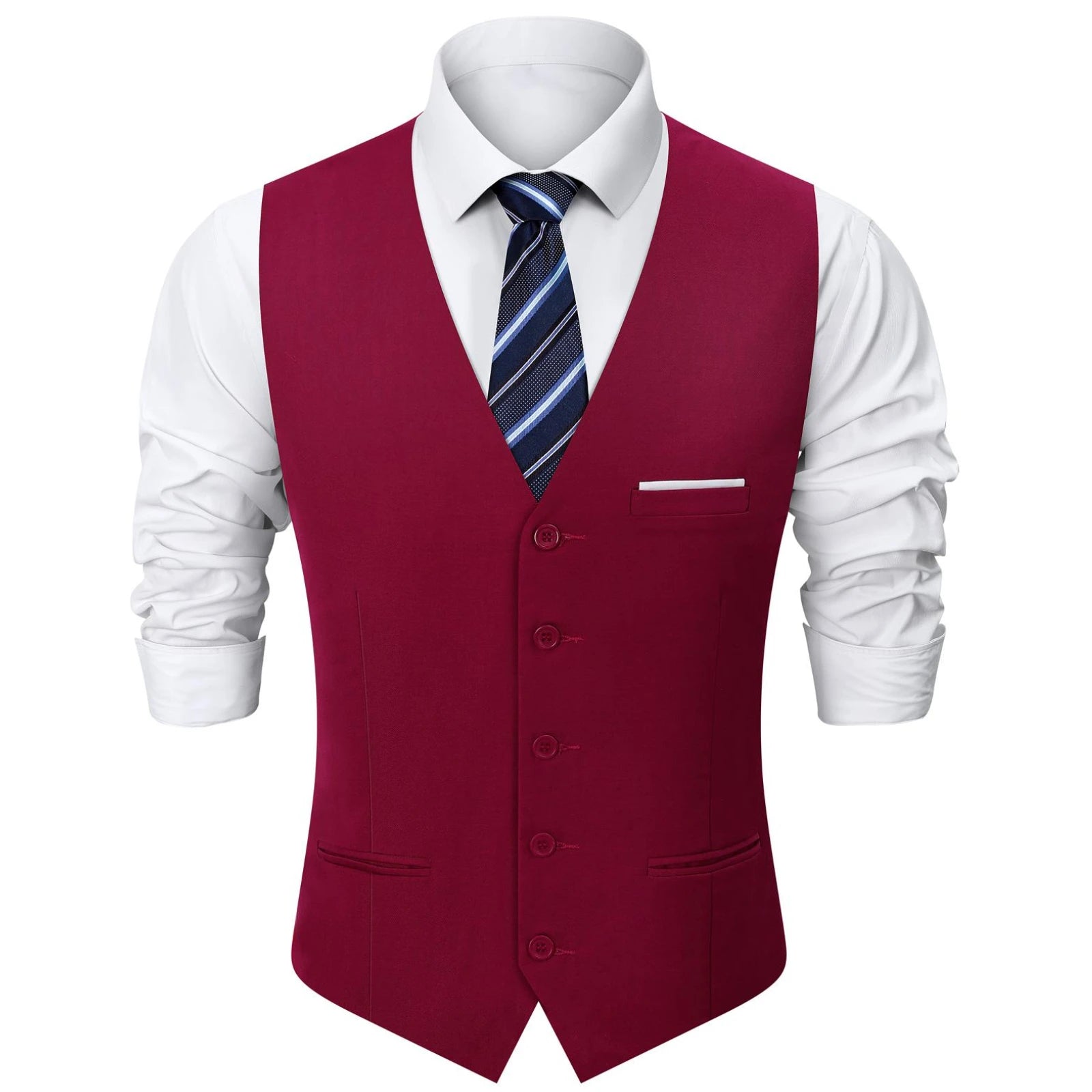 Mens Suit Vest Male Business Formal